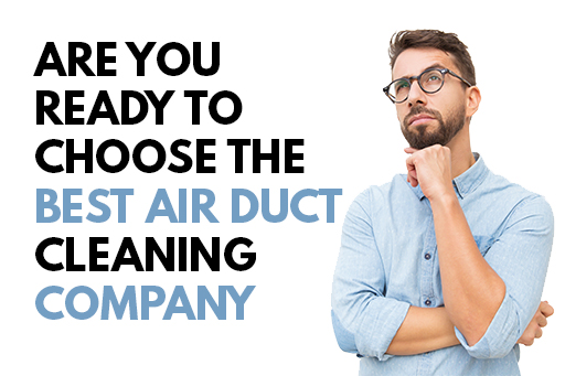 The best air duct cleaning service shows a customer trying to decide between the right options.