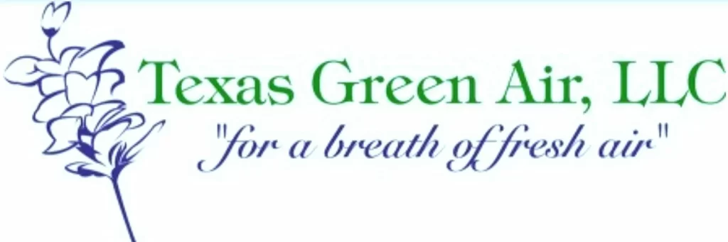 One of the best air duct cleaning companies is Texas Green Air, LLC, where an image shows the company's logo.